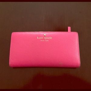 Kate Spade Hot Pink Wallet