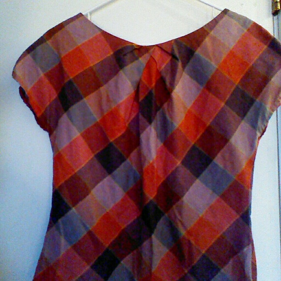 Plaid top