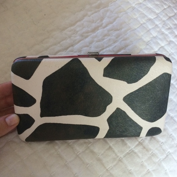 Black and white Wallet/clutch