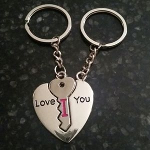 His & Hers matching keychains