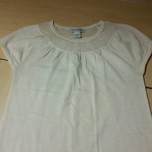 Banana Republic light-weight shirt white, cream