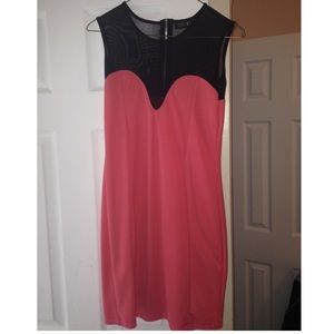 Asos coral dress