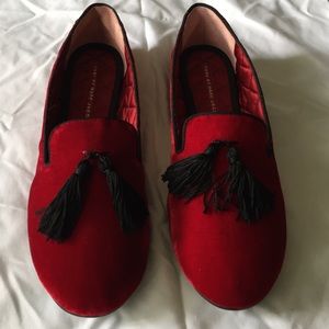Marc By Marc Jacobs Res Velvet Loafers.