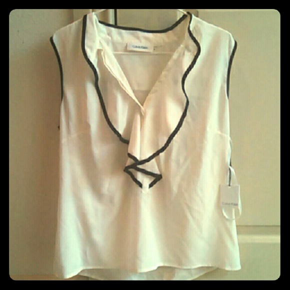 Calvin Klein beautiful blouse NWT size M