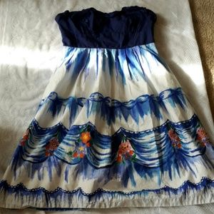 Nathalie le'te'  Paris Sundress sz 6