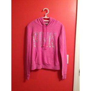 VS pink sweatshirt