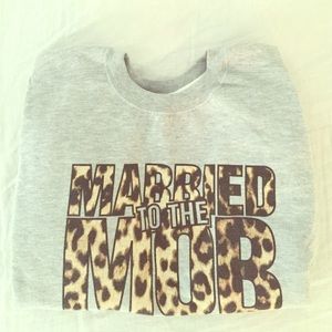 Grey Married To The Mod Crewneck