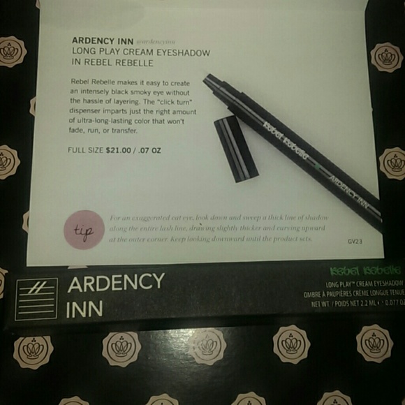 Ardency Inn Other - Easy smoke eye! Ardency Inneyeshadow Rebel Rebelle