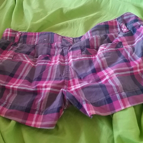 Plaid shorts