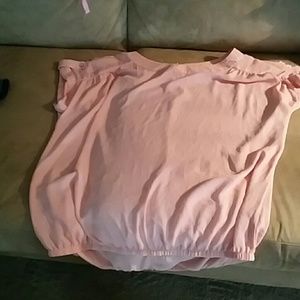 Blush top medium sheer ladies extra large