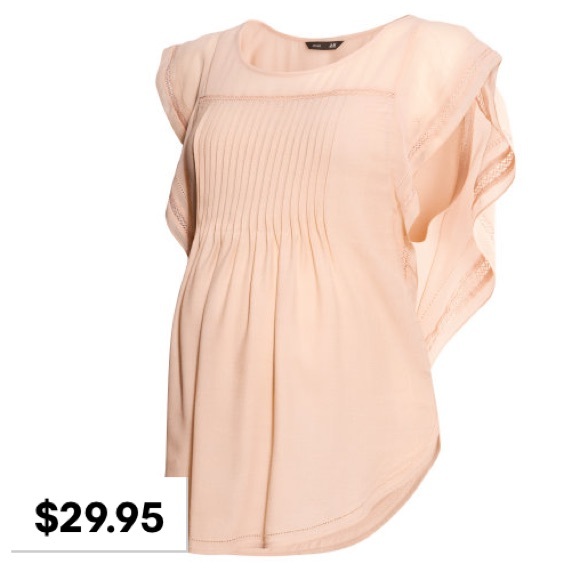 ️SOLD☀️maternity Mama butterfly sleeve blouse