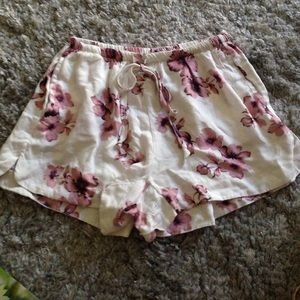 Brandy Melville cherry blossom eve shorts