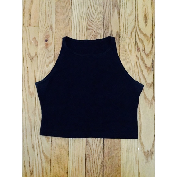 Cotton Spandex Sleeveless Crop Top