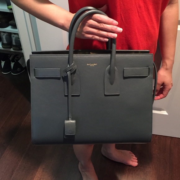 Beautiful slate YSL sac du jour bag - Picture 2 of 4