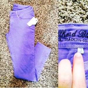 NWT Purple Pacsun Jeans Size 7