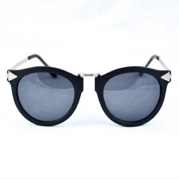 ELLA sunglasses (shiny black / nickel)