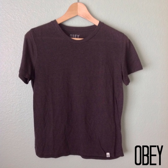 Black Obey Tee