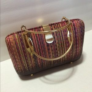 Vintage Desenyo Buntal Hand Woven Bag