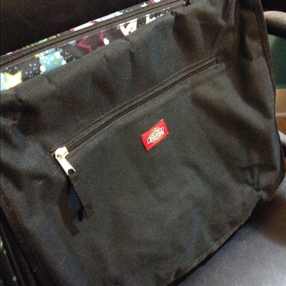 Large Peace Print Messenger Bag - Picture 2 of 4