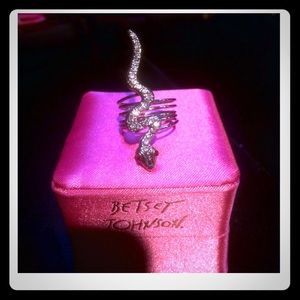 Betsy Johnson snake ring