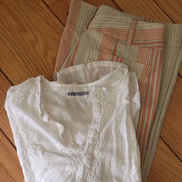 •Anthropologie"Burning Torch" Pants•