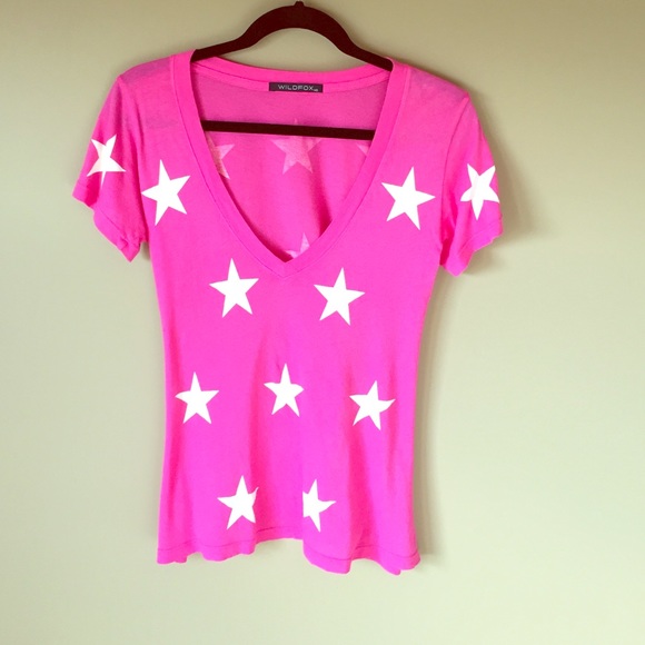 Wildfox pink shirt