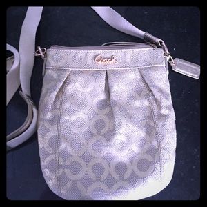 Coach cross-body purse