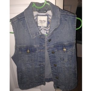 Forever 21 Jean vest