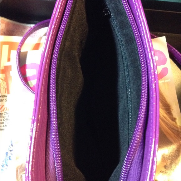 Purple Cross-Over Purse - Picture 2 of 2