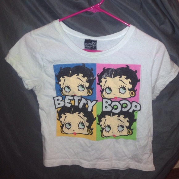 Betty Boop Crop Top