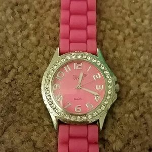 Hot pink watch