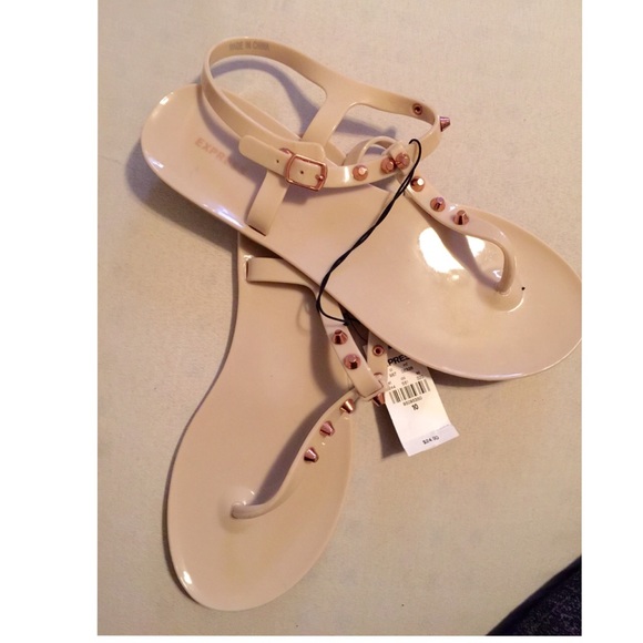 Women jelly sandals NWT