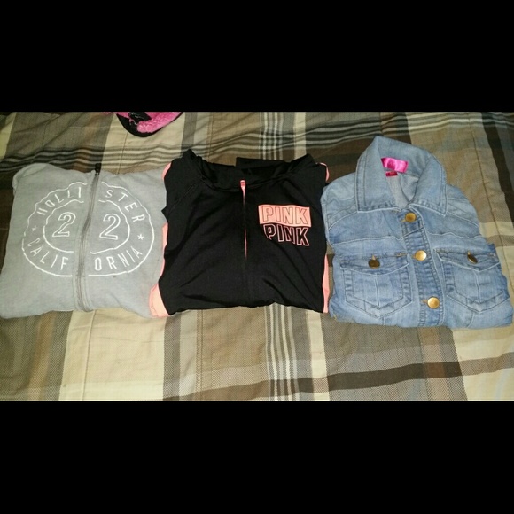 Hollister , Vs , Jean jacket .