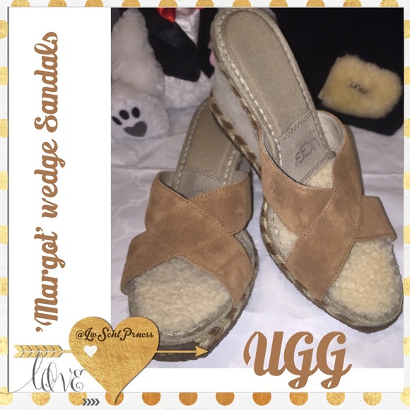 UGG Australia 'Margot' Wedge Sandals