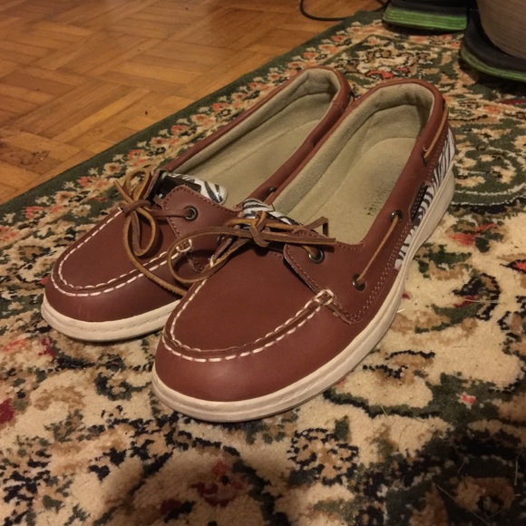 Zebra Sperry Topsiders!