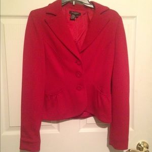 💯💫Sandro red light blazer type long sleeve