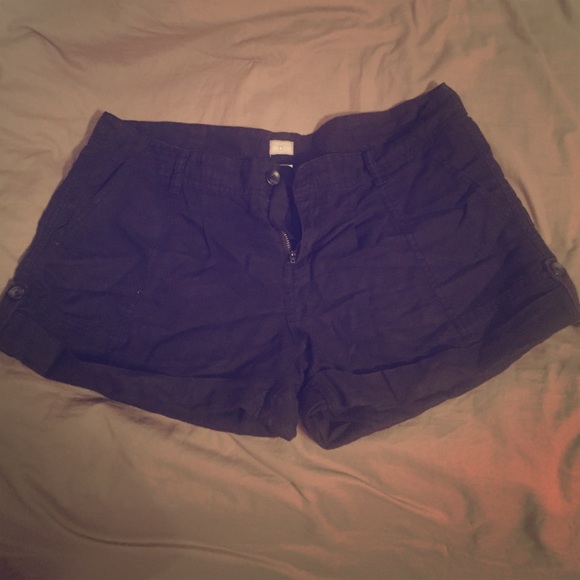 Black Converse shorts