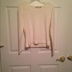 💯💫Ivory long sleeve shirt