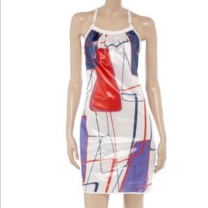 (Sold) D & G geometric-print dress sz 40