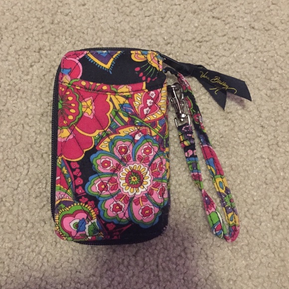 Vera Bradley tech wristlet wallet