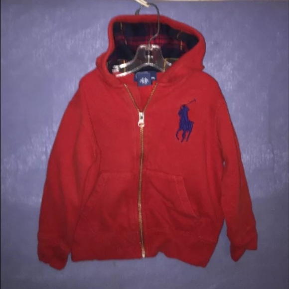 Ralph Lauren Polo boys hoodie size 3t