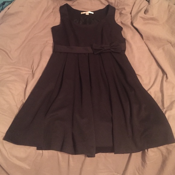 Black bow Lauren Conrad dress