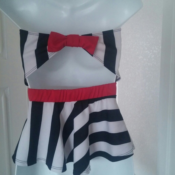 Strapless top - Picture 3 of 4