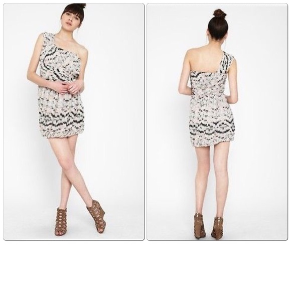 BCBG Abstract Print Dress