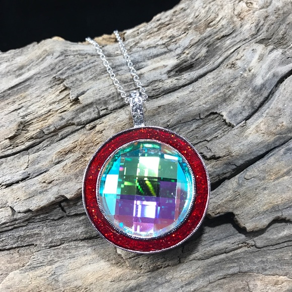 ♥️ Handcrafted necklace with Swarovski crystal ♥️ - Picture 2 of 4