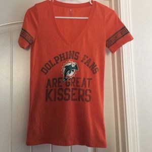 Pink Miami dolphin shirt