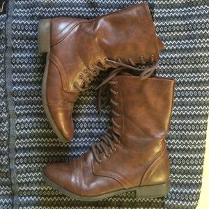 Brown boots