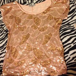 Sparkly top