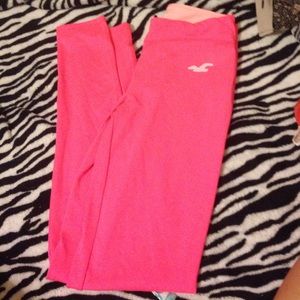 Hot pink Hollister leggings