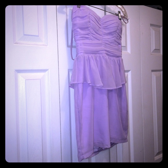 Lavender Sheer Dress